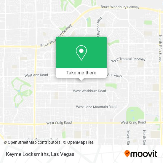 Keyme Locksmiths map