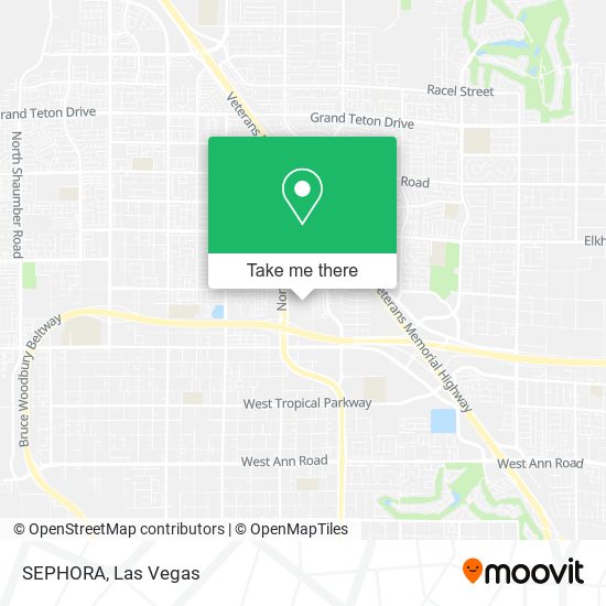 Mapa de SEPHORA