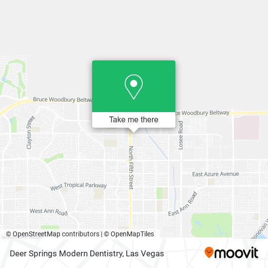 Mapa de Deer Springs Modern Dentistry