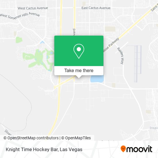 Knight Time Hockey Bar map