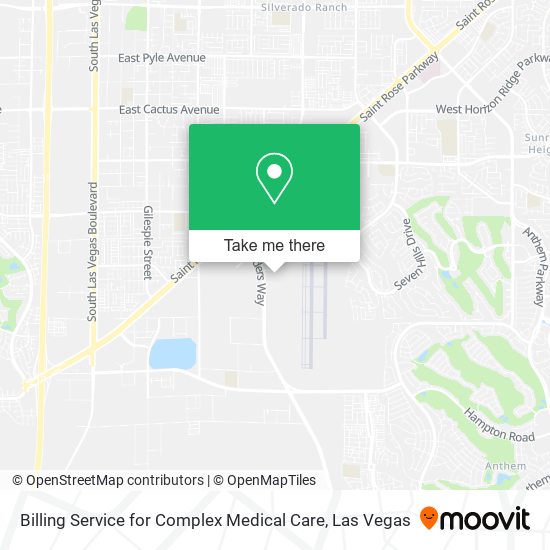 Billing Service for Complex Medical Care map