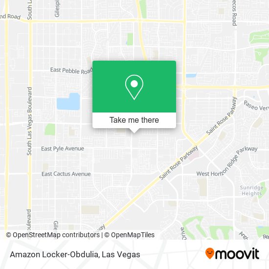 Amazon Locker-Obdulia map