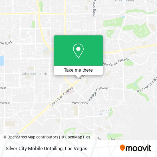 Silver City Mobile Detailing map
