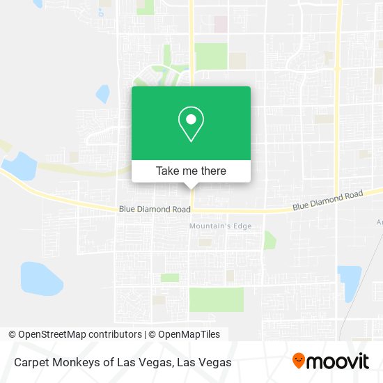 Carpet Monkeys of Las Vegas map