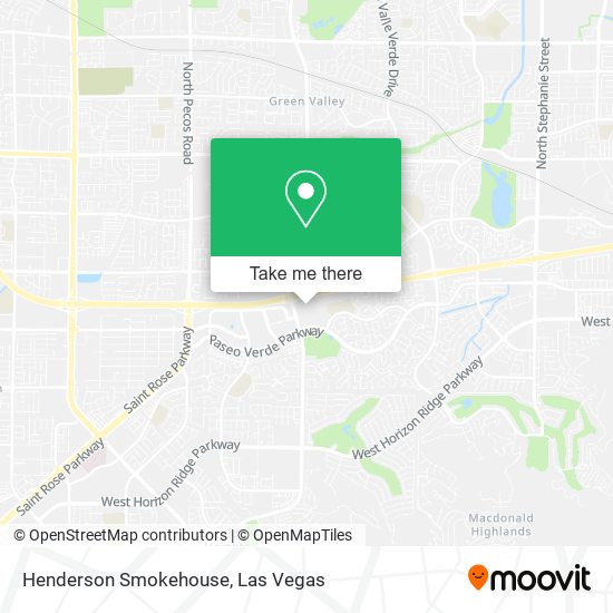 Mapa de Henderson Smokehouse