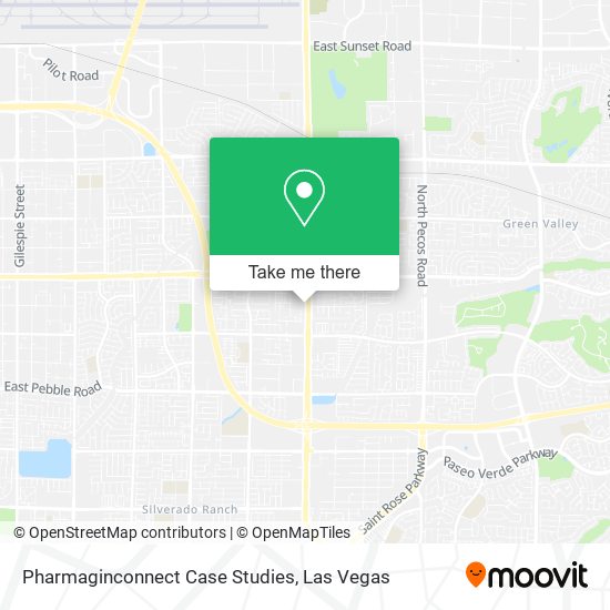 Mapa de Pharmaginconnect Case Studies