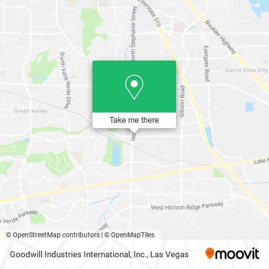 Mapa de Goodwill Industries International, Inc.