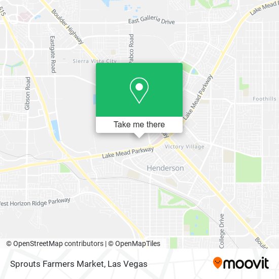 Mapa de Sprouts Farmers Market