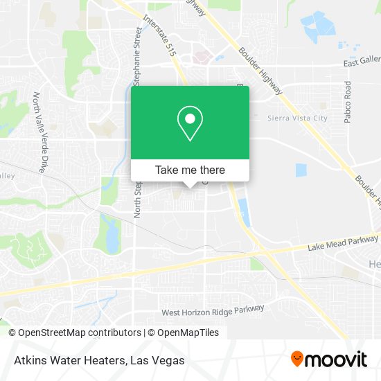 Atkins Water Heaters map