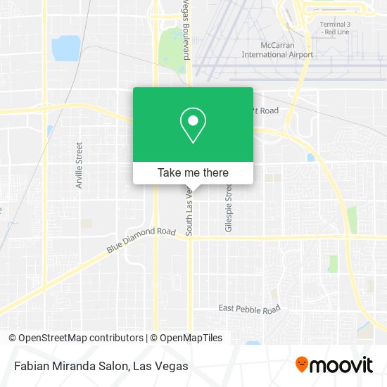 Fabian Miranda Salon map