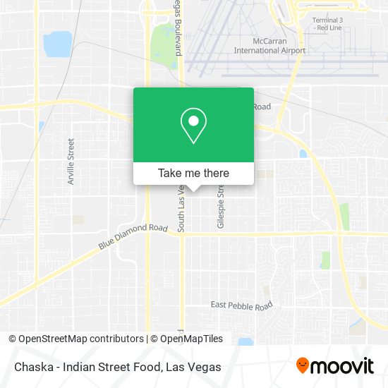 Mapa de Chaska - Indian Street Food