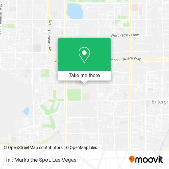 Ink Marks the Spot map