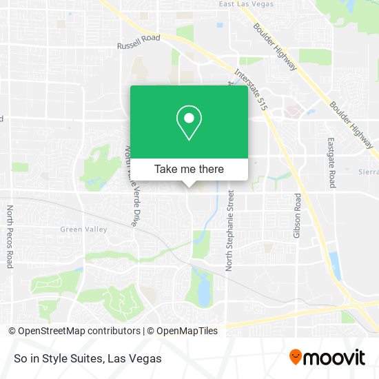 Mapa de So in Style Suites