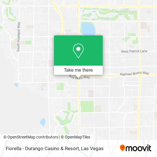 Fiorella - Durango Casino & Resort map