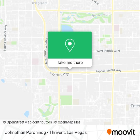 Johnathan Parohinog - Thrivent map
