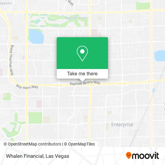 Mapa de Whalen Financial