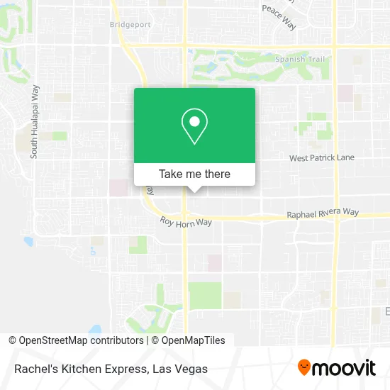 Rachel's Kitchen Express map