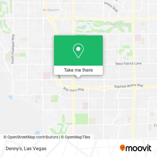 Mapa de Denny's