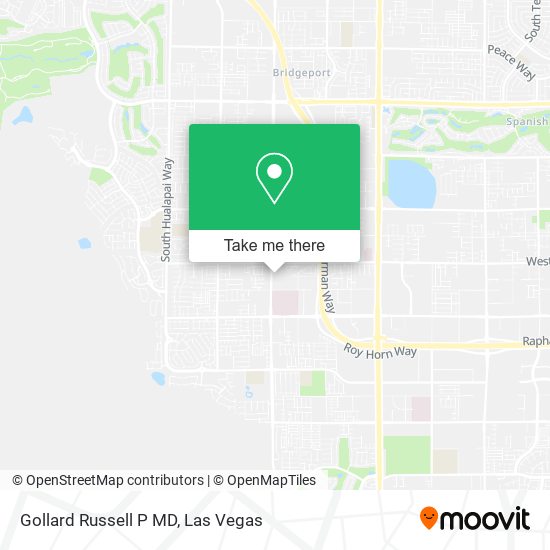 Gollard Russell P MD map