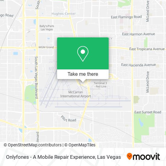Onlyfones - A Mobile Repair Experience map