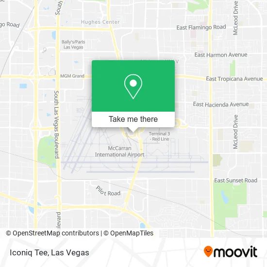 Mapa de Iconiq Tee