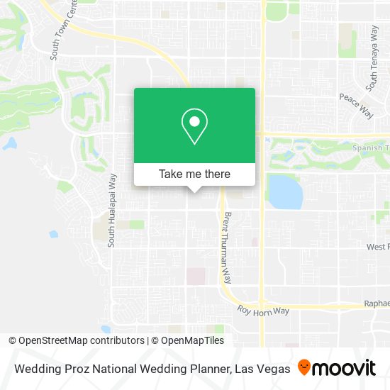 Wedding Proz National Wedding Planner map