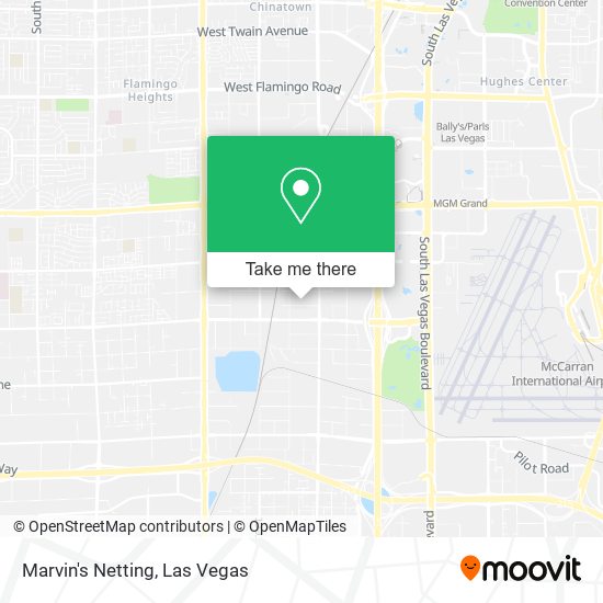 Marvin's Netting map