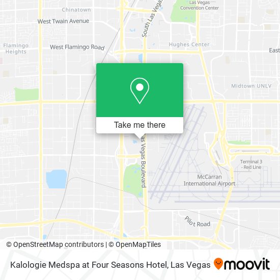 Kalologie Medspa at Four Seasons Hotel map