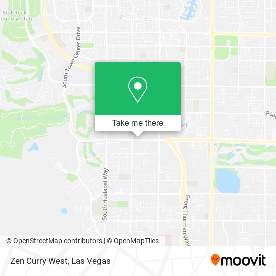 Mapa de Zen Curry West