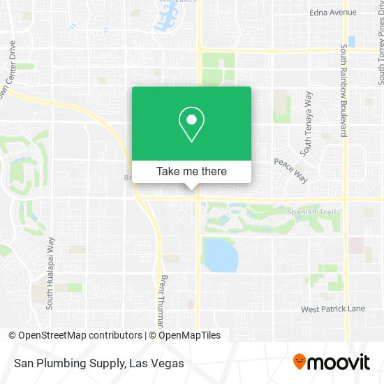 San Plumbing Supply map