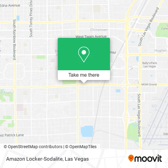 Mapa de Amazon Locker-Sodalite