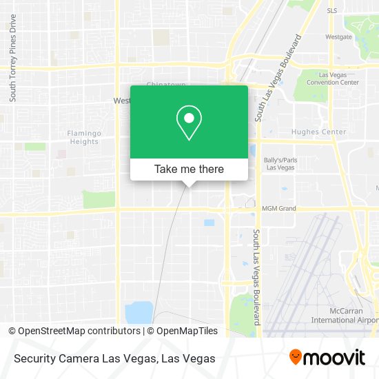Mapa de Security Camera Las Vegas