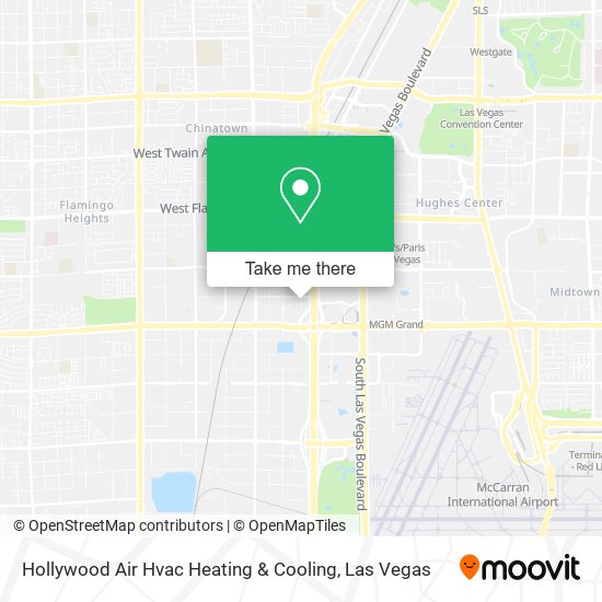 Mapa de Hollywood Air Hvac Heating & Cooling