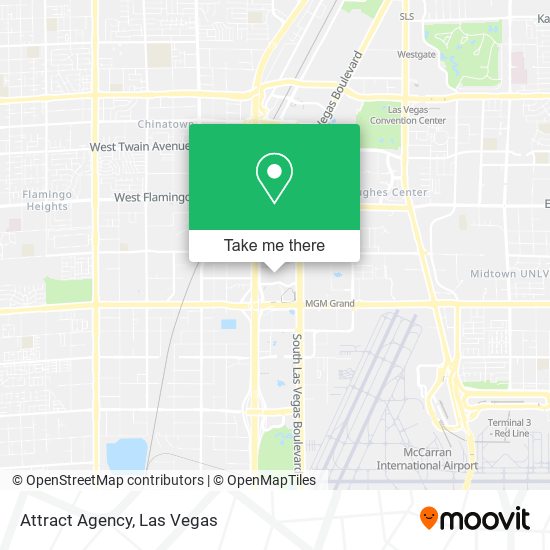 Mapa de Attract Agency