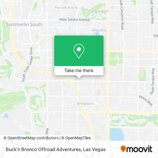 Mapa de Buck'n Bronco Offroad Adventures