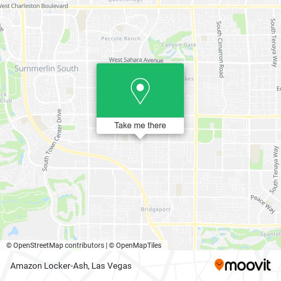 Amazon Locker-Ash map