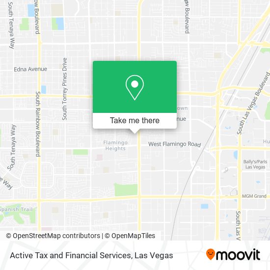 Active Tax and Financial Services map