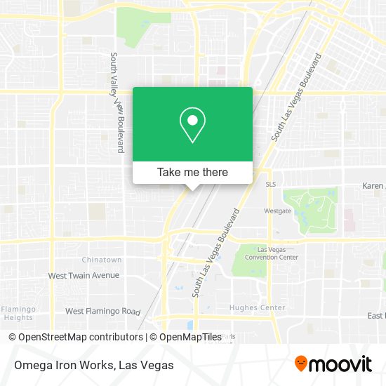 Mapa de Omega Iron Works