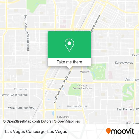 Mapa de Las Vegas Concierge