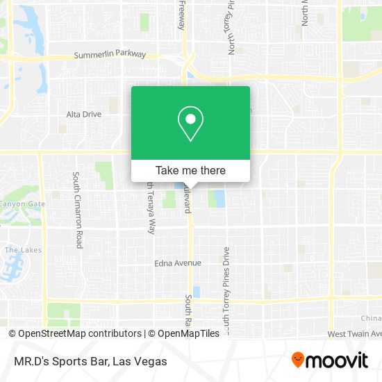 MR.D's Sports Bar map