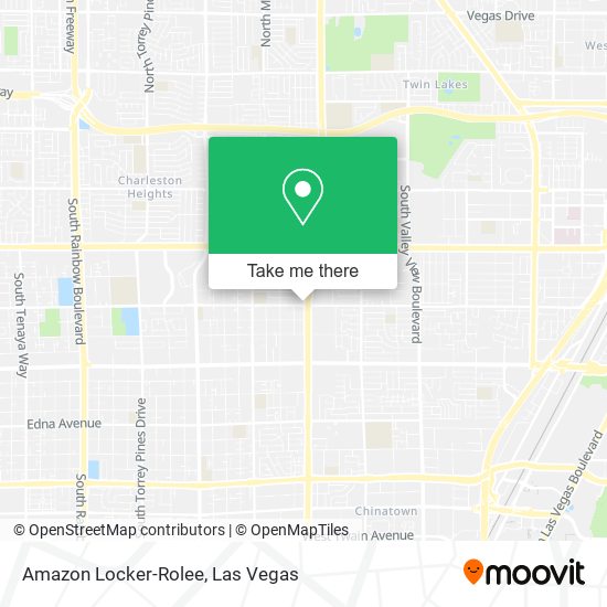 Amazon Locker-Rolee map