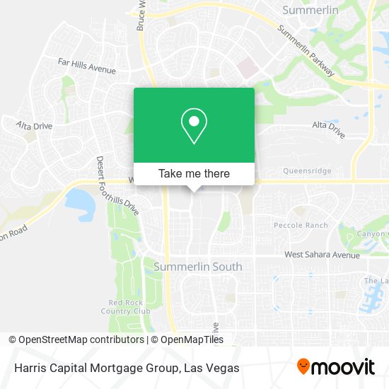 Mapa de Harris Capital Mortgage Group