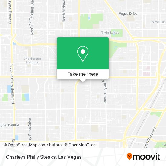 Charleys Philly Steaks map