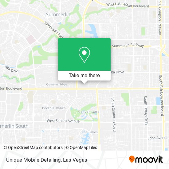 Unique Mobile Detailing map