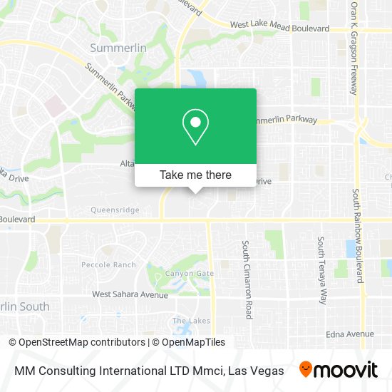 Mapa de MM Consulting International LTD Mmci