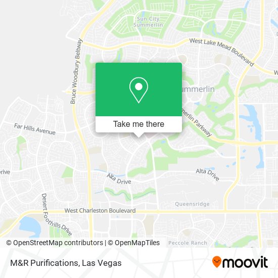 Mapa de M&R Purifications
