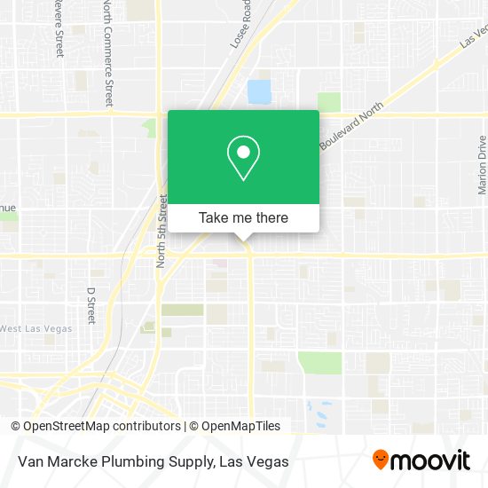 Van Marcke Plumbing Supply map