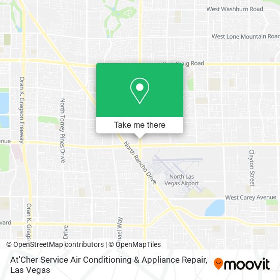 At'Cher Service Air Conditioning & Appliance Repair map