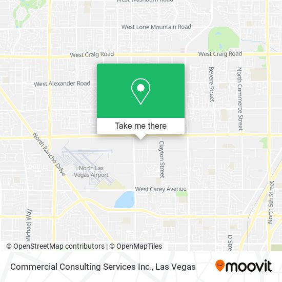Commercial Consulting Services Inc. map