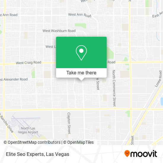 Elite Seo Experts map